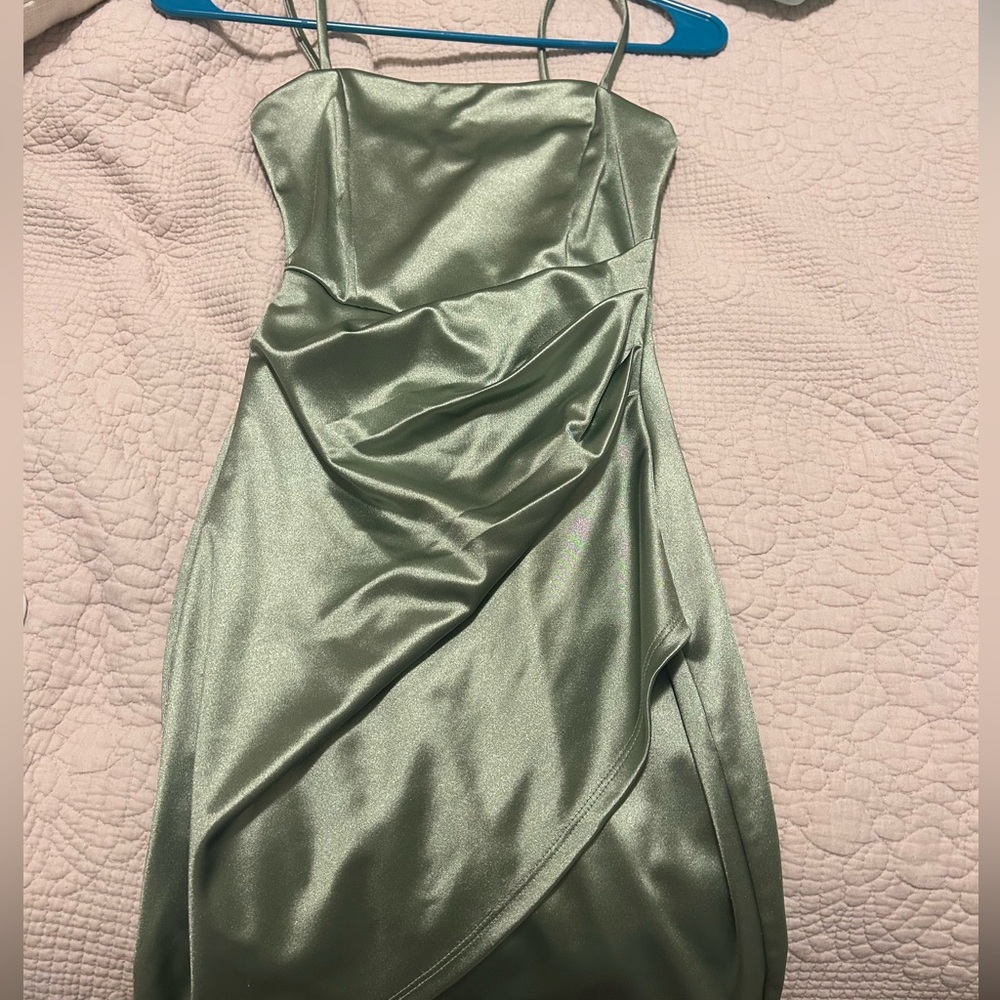 Windsor satin dress
